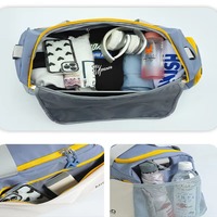 Sac de sport grande capacité avec compartiments humides et secs, sac de voyage pour hommes et femmes