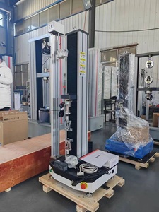 Probador de tracción de goma de elastómero de columna única de control informático ASTM D412 - Product Image 4