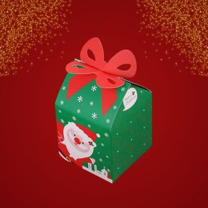 Custom Printed <b>Christmas</b> Folding Paper Gift <b>Boxes</b> Gable Candy Packaging Box Wholesale Vietnam Manufacturer Direct Supply - Product Image 5