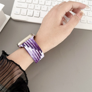 Correa de nailon trenzado con hebilla magnética para Apple Watch Ultra <span class=keywords><strong>2</strong></span> <span class=keywords><strong>SE</strong></span> 38mm 40mm 41mm 42mm <span class=keywords><strong>44mm</strong></span> 45mm 49mm - Product Image 3