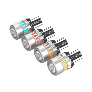 Bombilla LED T10 4014 con Chip y Lente, Sin Polaridad, W5W 194 168 Canbus, para Luz de Estacionamiento y Reversa, Nueva, 18SMD, 10-18V, para Matrícula - Product Image 4