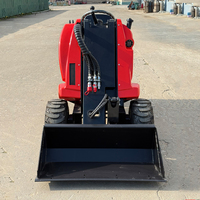 Chargeuse sur pneus 3 roues motrices à transmission hydraulique, utilisation simple, pour consolidation des terrains, avec pelle frontale