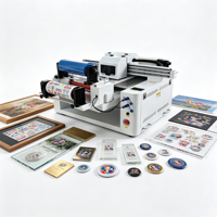 Nouvelle imprimante UV à plat 6090 avec têtes XP600/I3200, caméra CCD pour acrylique, bois, verre, métal - Imprimante UV semi-automatique A1