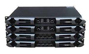 Amplifier subwoofer profesional kelas D 2 kanal 1U DA24K2 untuk panggung - Product Image 2