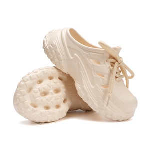 Vente en gros de sabots en EVA pour hommes, garçons et femmes, modèles à trous, robustes, antidérapants, demi-chaussons et sabots aquatiques pour la rivière - Product Image 3