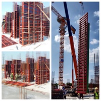 Paneles de Encofrado de Acero Ajustables de Precisión, Resistentes, con Ajuste de Tamaño, Encofrados Modulares de Hormigón para Construcción en Sitio