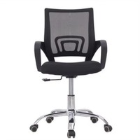 Chaise de bureau et de jeu ergonomique moderne à dossier haut en maille pivotante