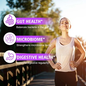 Cápsulas Prebióticas + Probióticas OEM ODM, Equilibran las Bacterias del Intestino, Fortalecen el Revestimiento del Microbioma, Apoyan la Regularidad Digestiva - Product Image 6