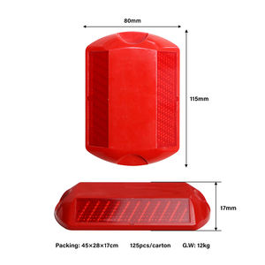 15 + साल के निर्माता रेट्रो-चिंतनशील मंडप मार्करों सड़क की आंख को प्रतिबिंबित करने वाली सड़क की स्टड - Product Image 2