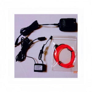 <span class=keywords><strong>Fil</strong></span> EL avec driver AC110V/240V. Contrôle Constant/Flash/Sonore. Multicolore. Pliage et découpe sur mesure. Néon <span class=keywords><strong>Lumineux</strong></span> - Product Image 3