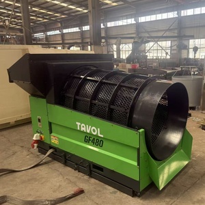 Petite machine de criblage à tambour, crible à rouleaux GF480 pour le sable, le gravier, la <span class=keywords><strong>terre</strong></span>, le paillis, le compost, à vendre - Product Image 5