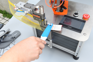 루프 잠금 핀 태그 기계 완전 자동 공급 후프 및 루프 올인원 기계 3-5 "루프 공급 - Product Image 3