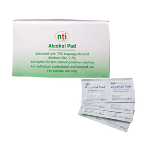Toallitas Desinfectantes con Alcohol y Clorhexidina, Hisopos Antisépticos Estériles de Doble Acción - Product Image 2