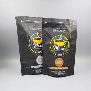 مخصص مجات قهوة مطبوعة حقيبة التعبئة والتغليف الرمز البريدي قفل أكياس الفول القهوة/12 oz حقيبة القهوة/كيس القهوة بالتنقيط - Product Image 5