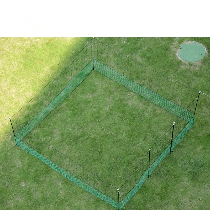 Зеленая пластиковая куриная сетка 21 метр