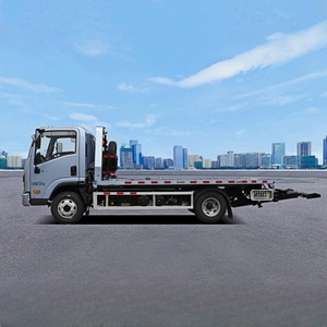 Fabricant de mini camion cargo à plat 2 tonnes Prix moins cher Chine camion léger diesel 4X2 automatique - Product Image 4