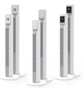 2023 new tower bladeless cooling fans for children safe pedestal stand air circulator fan