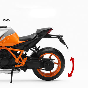 CCA sıcak satış 1/12 <span class=keywords><strong>KTM</strong></span> 1290 süper Duke <span class=keywords><strong>R</strong></span> alaşım motosiklet statik Diecast oyuncaklar yüksek simülasyon dekorasyon koleksiyonu - Product Image 4