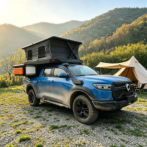 Cápsula de Camping Eléctrica Desplegable para Camioneta, Compatible con Toyota Tacoma, Hilux, <span class=keywords><strong>Ford</strong></span> Ranger 4x4, Caravana Todoterreno - Product Image 1