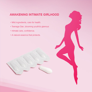 Cuidado femenino Mejora la sequedad y la picazón Hidratante de larga duración Vagina hidratante 100% <span class=keywords><strong>supositorios</strong></span> de cuidado femenino natural - Product Image 2