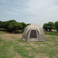 Tente dôme gonflable de Camping en plein air pour la famille capacité de 2 personnes tente d'air automatique d'une chambre Oxford étanche pour le Camping