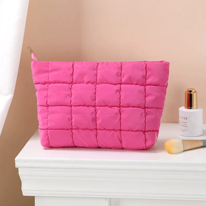 Neceser Impermeable con Cremallera, Organizador <span class=keywords><strong>de</strong></span> Maquillaje, Bolsa <span class=keywords><strong>de</strong></span> Almacenamiento <span class=keywords><strong>de</strong></span> Cosméticos <span class=keywords><strong>de</strong></span> Viaje, Kit <span class=keywords><strong>de</strong></span> Aseo Portátil con Asa para Mujeres y Hombres - Product Image 5