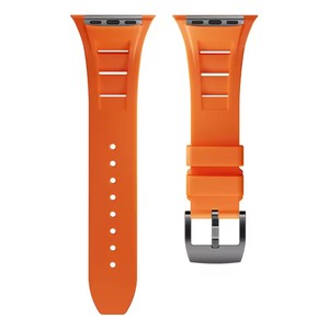 Bracelet en caoutchouc fluoré <span class=keywords><strong>pour</strong></span> <span class=keywords><strong>Apple</strong></span> <span class=keywords><strong>Watch</strong></span> 11 10 9 8 7 6 5 4 SE, modifié <span class=keywords><strong>pour</strong></span> le bracelet Richard Ultra 1/2, <span class=keywords><strong>pour</strong></span> hommes, <span class=keywords><strong>cadran</strong></span> 44 mm/45 mm/49 mm - Product Image 2