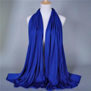 Dames Offre Spéciale Musulman Couleur Unie Maillot Respirant Plaine Polyester Mélangé Hijab - Product Image 2