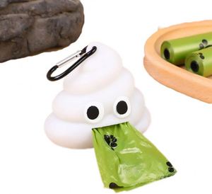 Envío Rápido, Nueva Tendencia, Interesante, Creativo, Lindo Dispensador de Bolsas para Excremento de Perro de Silicona con Forma de Caca - Product Image 3
