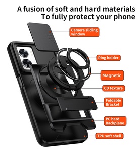 Fundas Protectoras Antigolpes TPU+PC Magnéticas para Teléfono Celular <span class=keywords><strong>Oppo</strong></span> A57 5G - Product Image 2