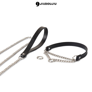 Collar SM, juguete sexual, cadena de tracción, collar de entrenamiento para exteriores, accesorios de ropa para hombres y mujeres, juguetes sexuales para adultos - Product Image 3