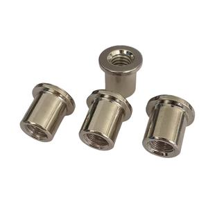 Écrou en T M10x12x8 en acier au carbone nickelé, grade A B, niveau 4.8, pour la fabrication, l'industrie de la construction, norme industrielle - Product Image 1