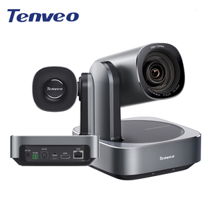 Tenveo 3 NDI VL12U Cámaras PTZ 4K con Controlador de Teclado con Joystick, Pantalla LCD de 7 Pulgadas con 4 Divisiones, Joystick 4D, Sistema de Videoconferencia PoE - Product Image 2