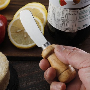 스테인레스 스틸 작은 치즈 도구 버터 스프레드 간장 토스트 포크 과일 나이프 매일 사용 - Product Image 2