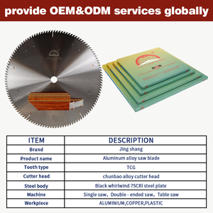 Fabrika doğrudan satış endüstriyel sınıf 20 inç 500mm karbür dairesel alüminyum testere ağzı - Product Image 3