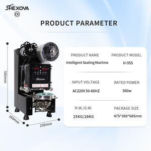 Macchina Sigillatrice Elettrica Automatica ad Alta Efficienza da Tavolo 110V/220V per Bicchieri in Plastica per Bevande - Product Image 2