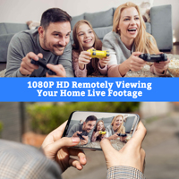 Kamera Pengisi Daya USB HD 1080P dengan Deteksi Gerakan dan Penglihatan Malam, Kamera Keamanan Mini Pintar (Mendukung WIFI)