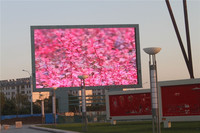 Écran LED extérieur étanche P10, prix d'usine en gros, grand panneau publicitaire