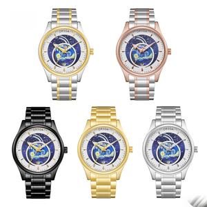 Reloj de Hombre con Diseño de Cielo Estrellado, Moda Casual, Resistente al Agua, con Calendario, Luminoso, Fabricante de Relojes de Cuarzo al por Mayor para Hombre - Product Image 6