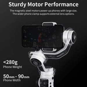Estabilizador de Mano de 3 Ejes <span class=keywords><strong>SMOOTH</strong></span> <span class=keywords><strong>5S</strong></span> <span class=keywords><strong>Combo</strong></span>, Palo Selfie, Gimbal Portátil para Teléfono Inteligente, Compatible con iPhone/Huawei - Product Image 4