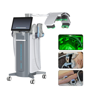 Mới đa chức năng giảm béo từ tính + Laser 10D đốt cháy chất béo xây dựng cơ bắp màu xanh lá cây ánh sáng cơ thể định hình và giảm cân máy - Product Image 4