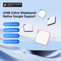 Traceur intelligent UWB anti-perte pour animaux de compagnie, enfants, bagages, portefeuilles, clés – Localisateur précis pour Android Find Hub Mini