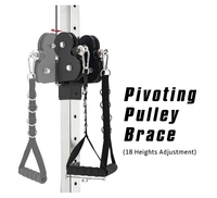 DW SPORTS Appareil de musculation commercial réglable pour exercices de pectoraux avec pile de poids de 160 lb pour la vente en gros