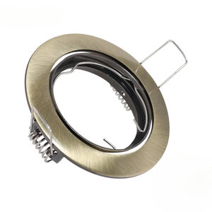 Support de cadre pour downlight à LED Trou de coupe réglable 70mm Montage pour plafonnier <span class=keywords><strong>Spot</strong></span> encastré GU5.3 GU10 MR16 Luminaire d'ampoule - Product Image 3