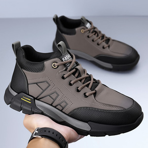 Zapatos Casuales de Cordones para Hombre, Color Caqui, Gris y Negro, Suela Suave, con Borlas, Estilo Náutico, Primavera-Otoño 2024 - Product Image 1