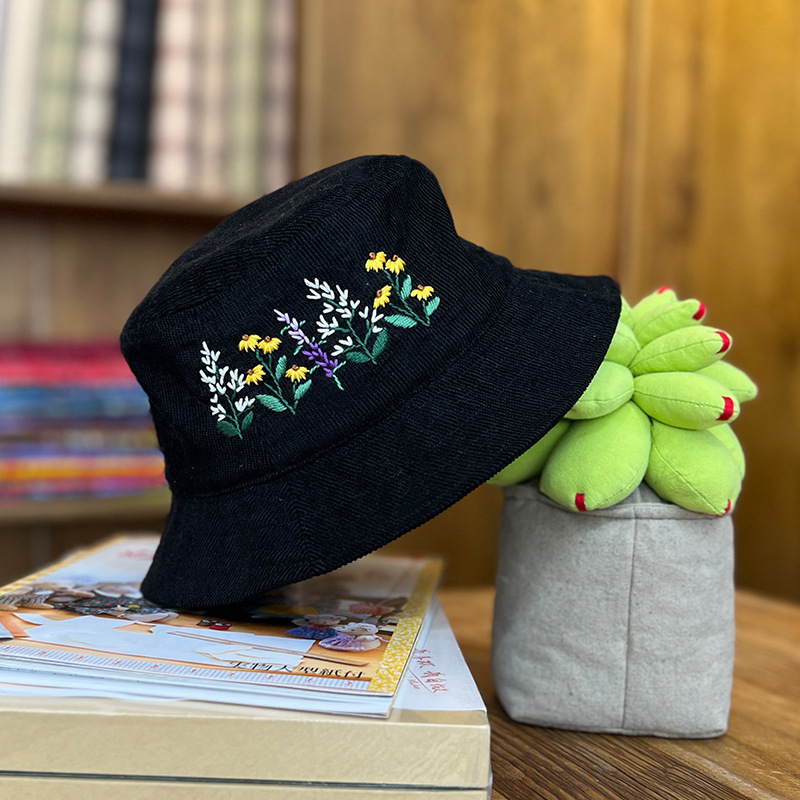 Bordado-Sombrero de pescador 022 (No es un Pro terminado