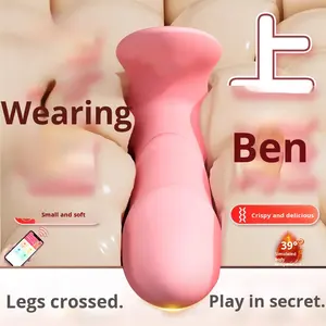 Vibrator yang Dapat Dipakai Mainan Seks Dewasa untuk Wanita Penis Getaran Multi-Frekuensi Kontrol Jarak Jauh Vibrator Telur Wanita - Product Image 3