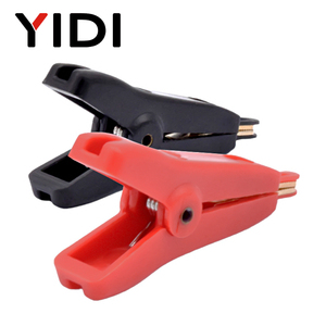 YIDI YD25B-5 5A Bateria Jumper Cabo Pequeno Plano Isolado Vermelho Preto Branco Crocodilo Primavera Teste Clipe Kelvin Jacaré Clamp - Product Image 1