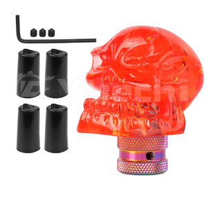JDM Skull Shape <b>Gear</b> Shift <b>Knob</b> Racing Car Interior Accessory Manual Acrylic Decorative Lever - Product Image 6