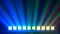 Nouveaux articles 10*20W 4 en 1 Lumière à effet de barre oscillante RGBW avec anneau LED pour les événements scéniques, les soirées, les discothèques